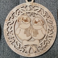 #86 Snowman Family Ornament - Thumbnail 2