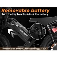 Smart M7   Electric   Bike   ‎for   Adults - Thumbnail 3