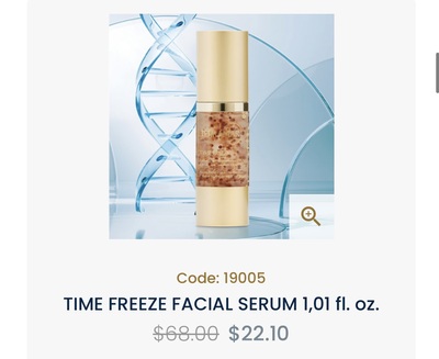 TIME FREEZE FACIAL SERUM 1,01 fl. oz.