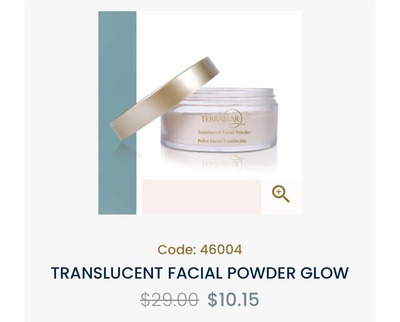 TRANSLUCENT FACIAL POWDER GLOW