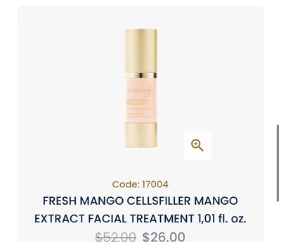 FRESH MANGO CELLSFILLER MANGO EXTRACT FACIAL TREATMENT 1,01 fl. oz.