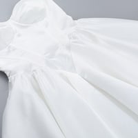 Sexy A-line one-shoulder dress with a waisted short skirt - Thumbnail 1