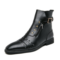 Men's boots Autumn Martin boots 3 colors - Thumbnail 3