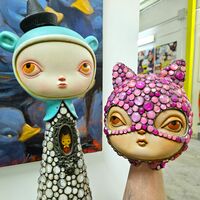 ArTToy by Kathie Olivas (Circus Posterus) "Adelaide"   - Thumbnail 9