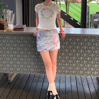MERMAIDCORE MINI SKIRT - Thumbnail 4