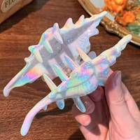 MERMAID SEASHELL PEARL HAIR CLAW - Thumbnail 2