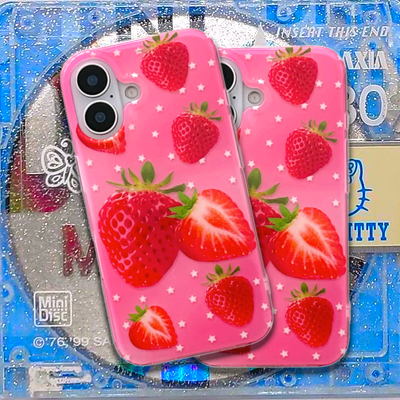 Strawberry iphone case