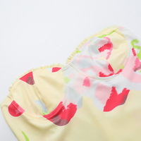 Forest style temperament casual versatile printed tube top hip skirt - Thumbnail 2