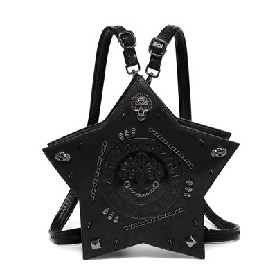 Gothic Black Star Backpack