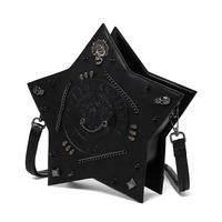Gothic Black Star Backpack - Thumbnail 2