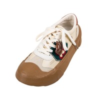 Retro Floral Embroidered Casaul Shoes - Thumbnail 6