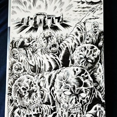 Ancient ghouls pinup