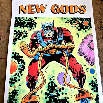 Jack kirby recreation