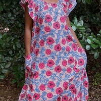 Pink Flamingo Dress - Thumbnail 2