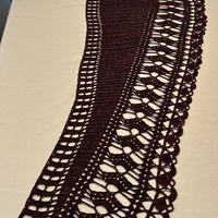 Julietta Shawl in Mulberry - Thumbnail 4