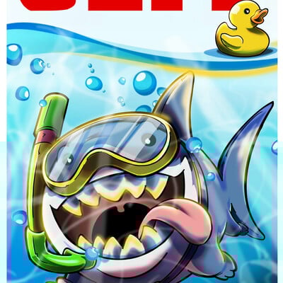 Jeff the land shark print  - Thumbnail 1
