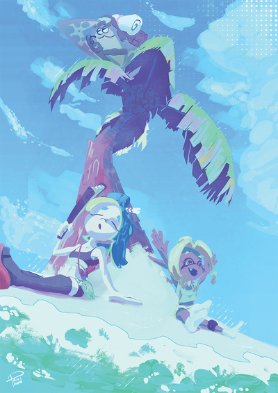 Deep Cut Raiders Print 8.5" x 11"