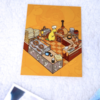 Pizza Time with Sheldon Mini-Print  4.25" x 5.5" - Thumbnail 1