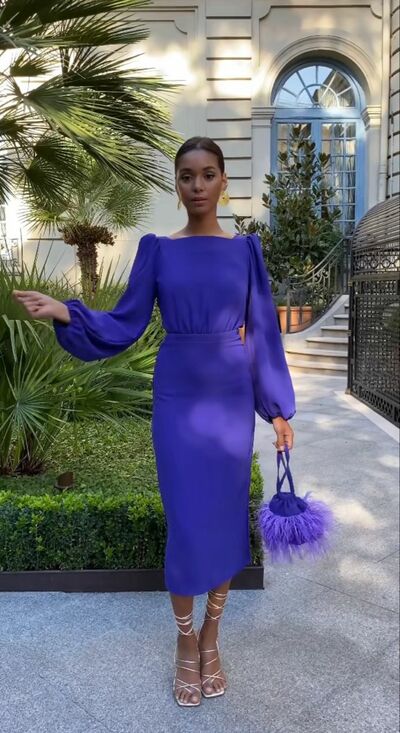 Purple Sheath Prom Dress Evening Formal Gown Brithday Party Dress