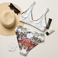 K89C Recycled high-waisted bikini - Thumbnail 1