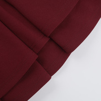 French puffy v-neck sexy pure vest dress - Thumbnail 4