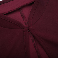 Retro hollow sleeveless slim dress - Thumbnail 1