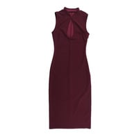 Retro hollow sleeveless slim dress - Thumbnail 3