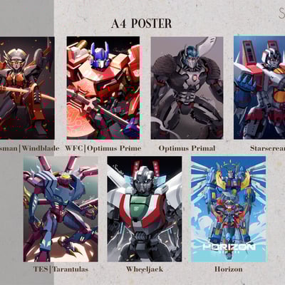 Transformers a4 poster pt.2