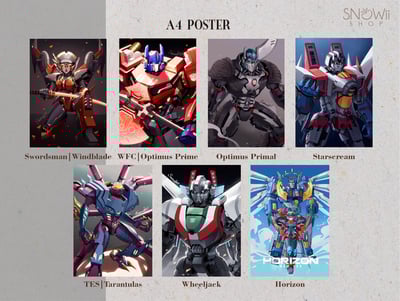 Transformers A4 poster PT.2