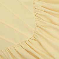 Halter neck butterfly end waist revealing chest A-line dress - Thumbnail 2