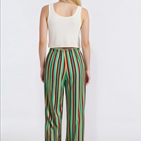 Fashionable and casual versatile striped loose pajamas - Thumbnail 4