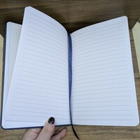 Panda journal polymer clay cover  - Thumbnail 1