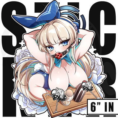 New | 6" vinyl stickers: toki
