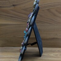 Medusa portrait polymer clay relief framed sculpture  - Thumbnail 1