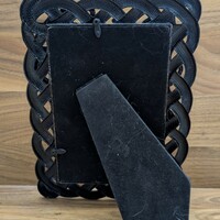 Medusa portrait polymer clay relief framed sculpture  - Thumbnail 2