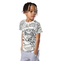 Cars Kids crew neck t-shirt - Thumbnail 2