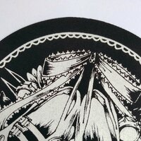 NEW! Ballerina Shoes & Spiked Balls Kawaii Goth Sew-on Patches - Thumbnail 2