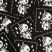NEW! Voodoo Teru Teru Bozu Japanese Kawaii Punk Sew-on Patches - Thumbnail 3