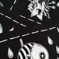 NEW! Voodoo Teru Teru Bozu Japanese Kawaii Punk Sew-on Patches - Thumbnail 4