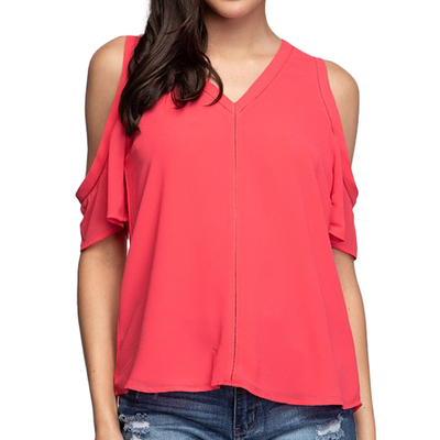 Sunkissed cold shoulder