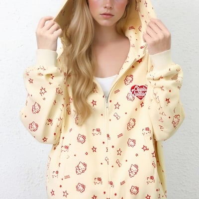 Retro puppy hoodie - Thumbnail 5