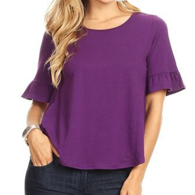 Perfectly flutter top