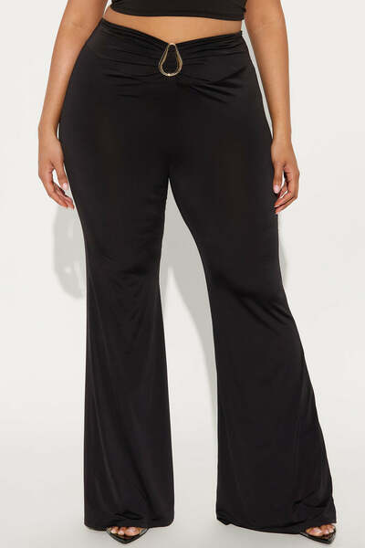 Low Rise Flare Pants