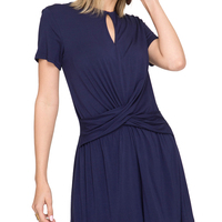 Short Sleeve Romper - Thumbnail 1