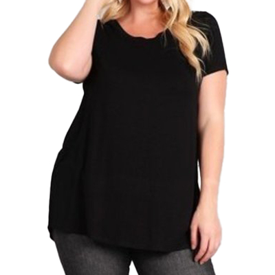 Black sleeve top