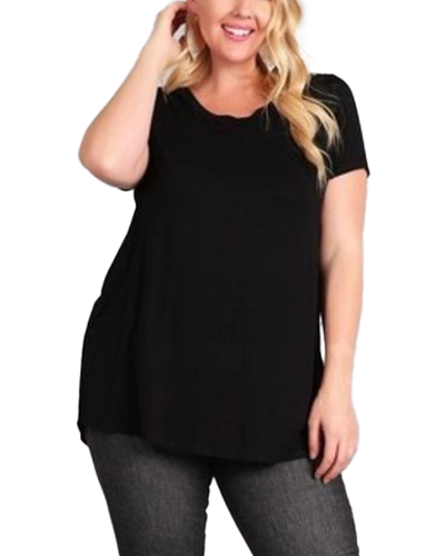 Black Sleeve Top