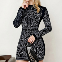 (NO REFUND AND EXCHANGE)BLACK DRESS - Thumbnail 1