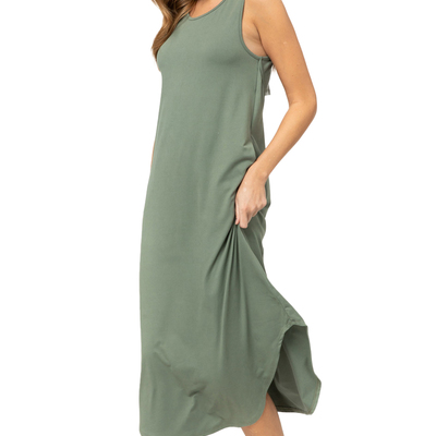 Army racerback dress