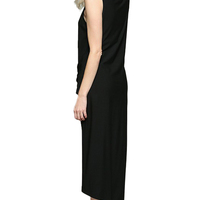 Black Twist Dress - Thumbnail 1