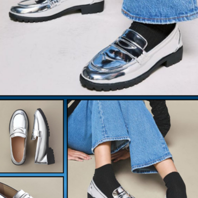 Shiny loafer